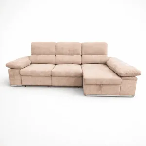 Chaiselongue cama Nadia beige