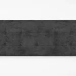 Cabecero Factory nido gris oscuro tapizado con botones