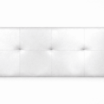 Cabecero Low polipiel blanco