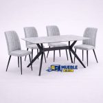 Pack comedor Calista + sillas Rory