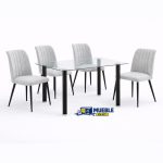 Pack comedor Yuri + 4 sillas rory