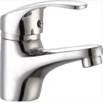 Grifo monomando cromado para lavabo incluido en el mueble de baño Luque