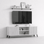 Bajo Tv Bolonia blanco