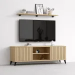 Bajo TV Bolonia roble