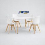 Pack comedor Dinamarca + 4 sillas Fina