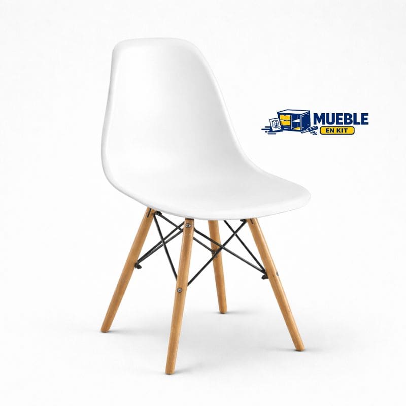 Silla Dinamarca blanco