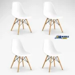 Pack 4 sillas Dinamarca blanco