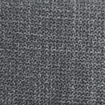 Detalle de la tela gris jaspeada del sillón relax Oropesa gris