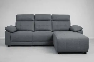 Chaiselongue relax eléctrico gris