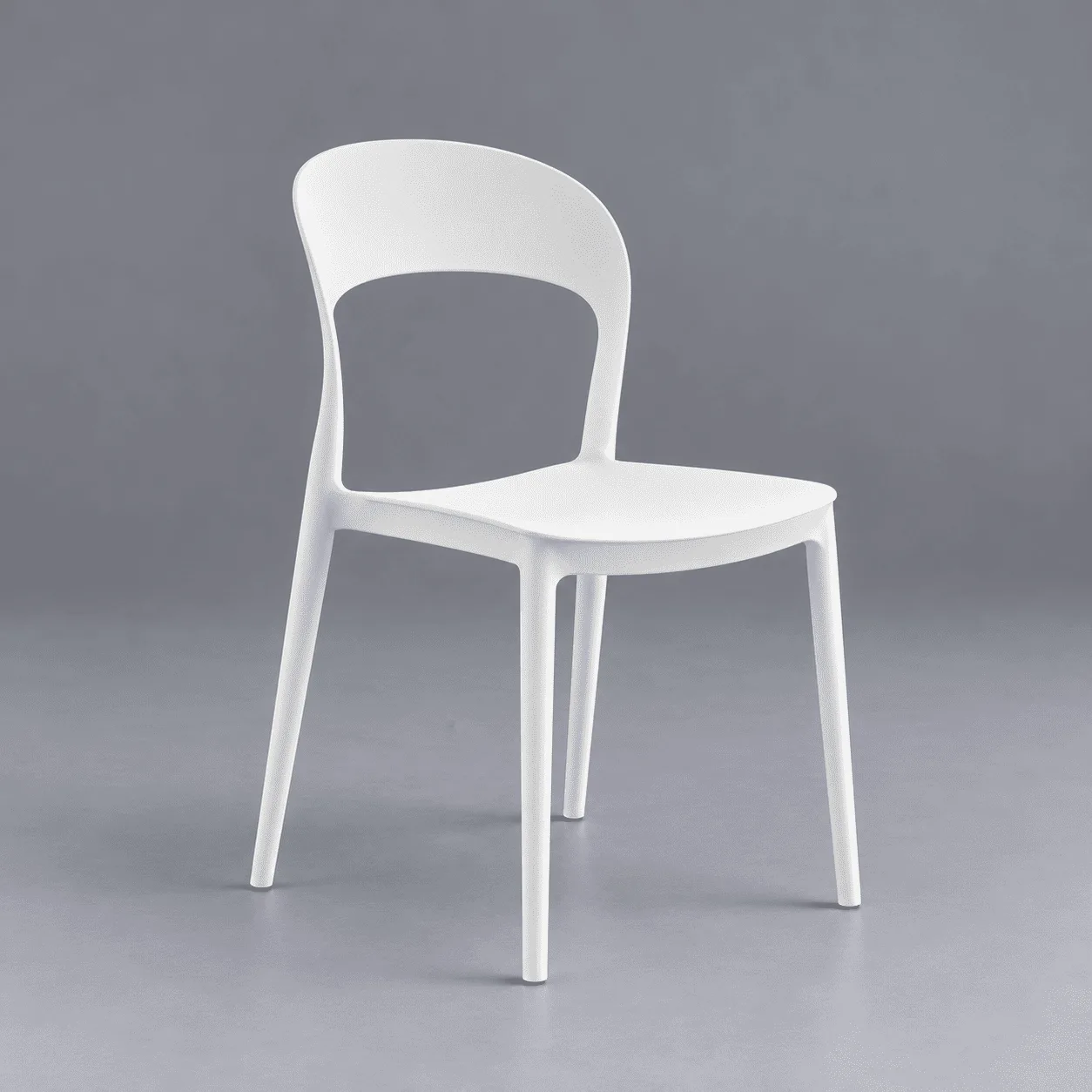 Pack de 4 Sillas de Comedor Princeton Blancas